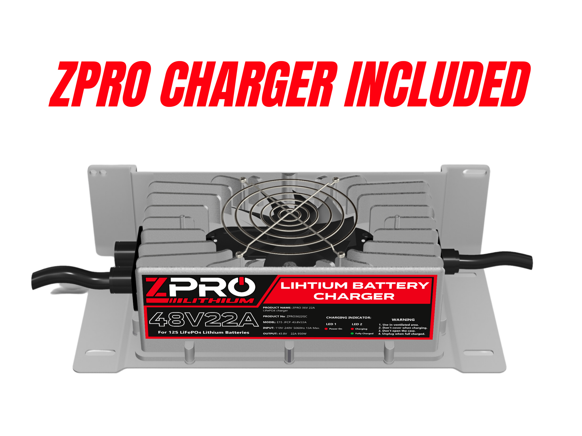 ZPRO Lithium Charger 48V 22A